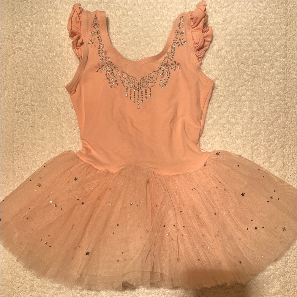 Peach Tutu Dress for Kids